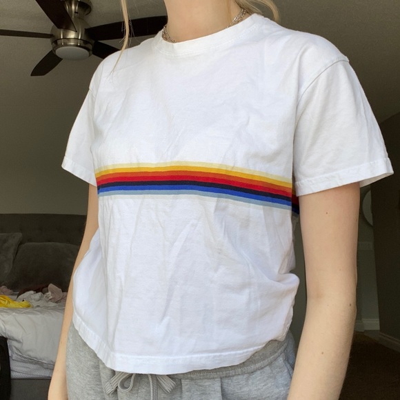 Striped Brandy Tee - Picture 1 of 3